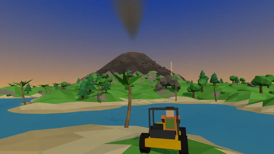 Isla Perdida, juego de supervivencia en 3D
